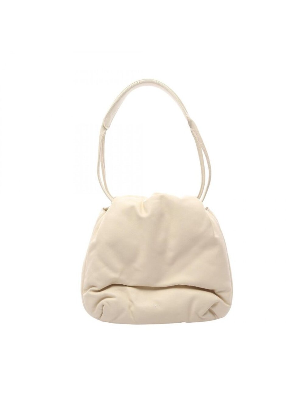 Celine Shoulder Bag Pillow Off White Leather
